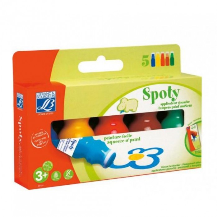 SET TEMPERAS LEFRANC & BOURGEOIS SPOTY X 5