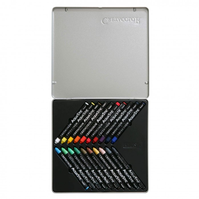SET AQUA STIC CRETACOLOR, PASTEL GRASO ACUARELABLE X20 PIEZAS 2