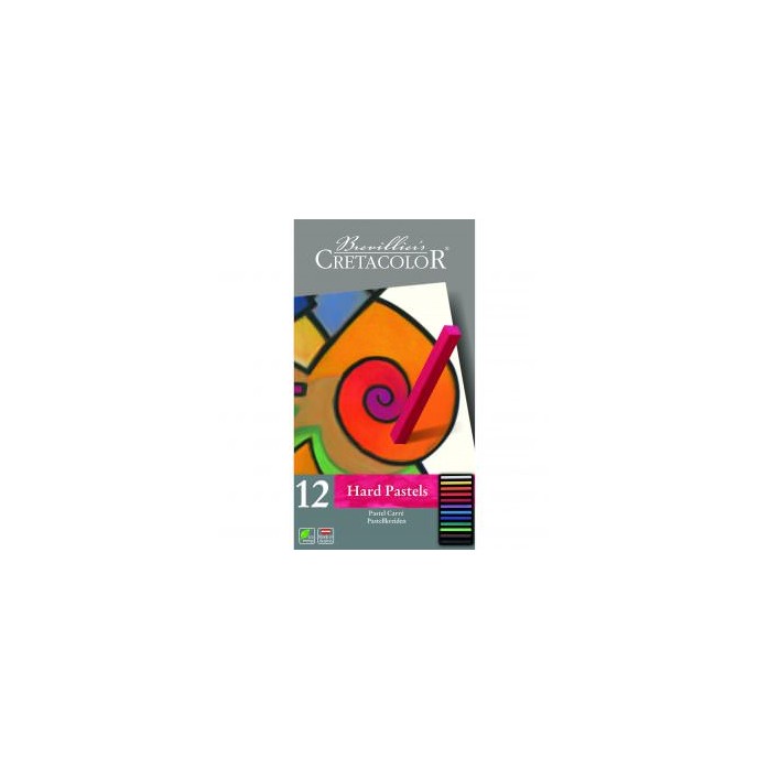 SET PASTEL SECO CARRÉ CRETACOLOR, 12 PIEZAS