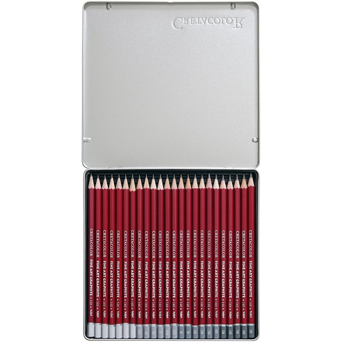 SET LÁPICES GRAFITO CLEOS CRETACOLOR X24 PIEZAS REF. 160-24 2