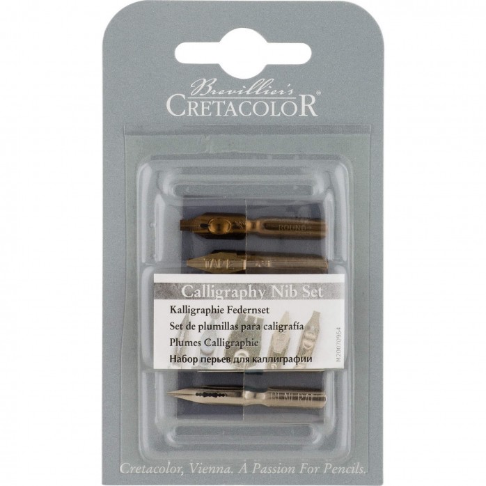 SET PLUMILLAS CALIGRÁFICAS CRETACOLOR