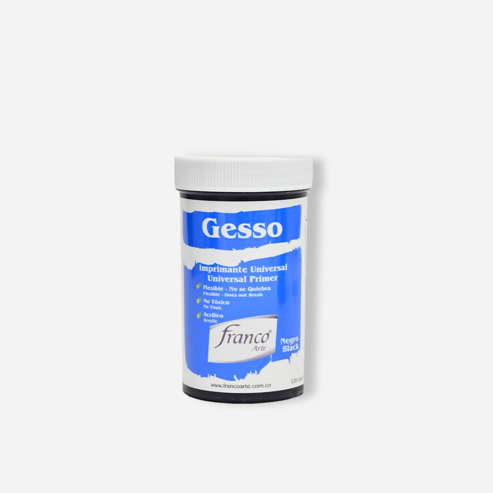 GESSO NEGRO FRANCO ARTE 120 ML,...