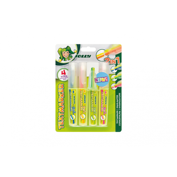 RESALTADORES JOLLY 2IN1, SET 4 PIEZAS