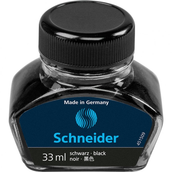 TINTA ESTILOGRÁFICA SCHNEIDER NEGRO 33ML