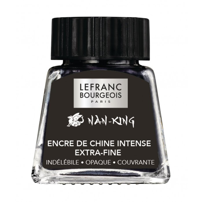 TINTA CHINA INTENSA LEFRANC & BOURGEOIS NAN-KING FINA 14ML