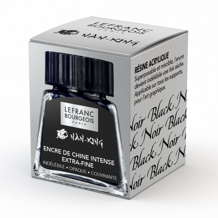 TINTA CHINA INTENSA LEFRANC & BOURGEOIS NAN-KING FINA 14ML 2
