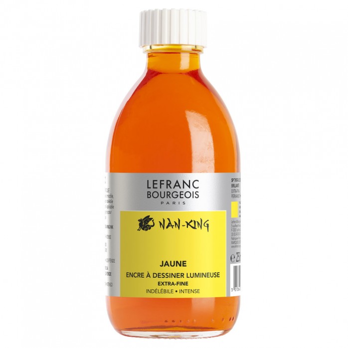 TINTA CHINA LEFRANC BOURGEOIS NAN-KING EXTRA FINA, 250ML, BASE AGUA, PERMANENTE, DISPONIBLE EN VARIOS COLORES 2