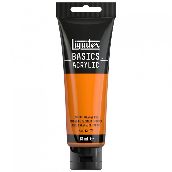 ACRÍLICO LIQUITEX BASICS 118ML, DISPONIBLE EN VARIOS COLORES