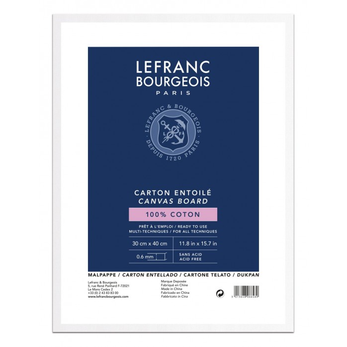 CARTÓN ENTELADO LEFRANC & BOURGEOIS