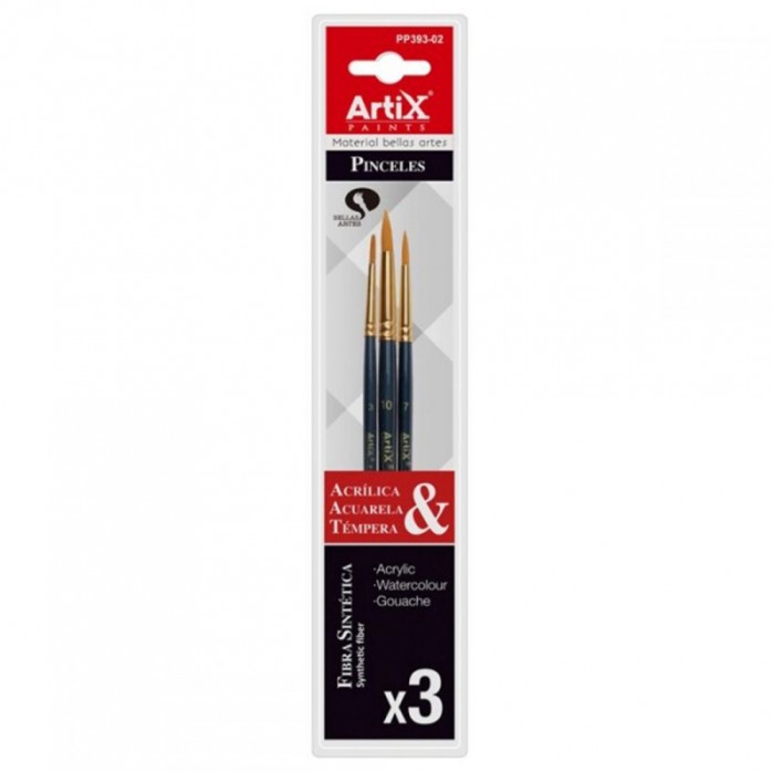 SET PINCELES MAIN PAPER DELINEADORES 3X PZS. PP393-02