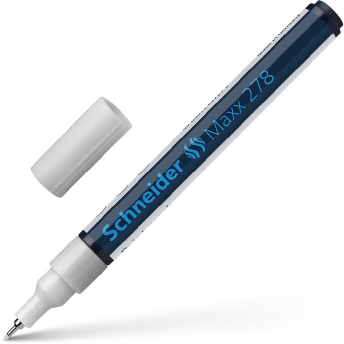 MARCADOR DE PINTURA BLANCO PERMANENTE 0.8 MM SCHNEIDER