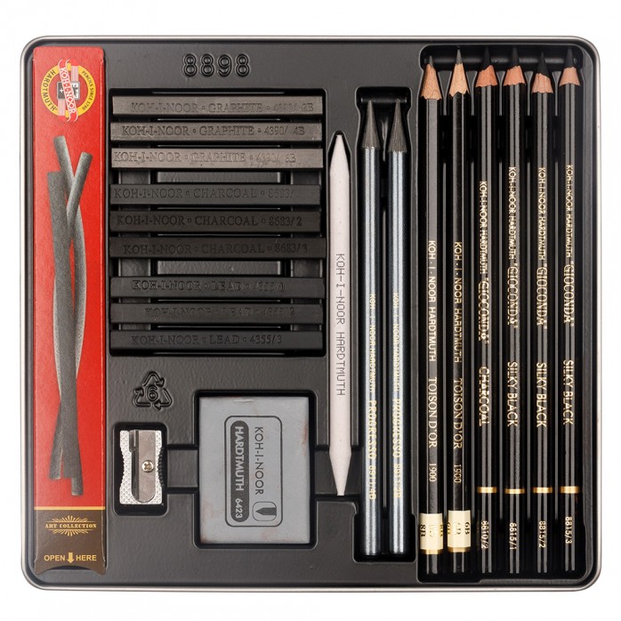 SET SKETCHING ARTE XL KOH-I-NOOR 2