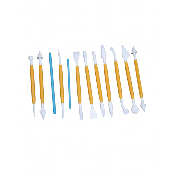 HERRAMIENTAS PARA MODELAR ARCILLA X11 PZS. KEEPSMILING 2