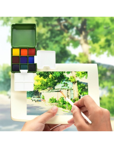 SET POCKET ACUARELA Y-PLUS PARA ARTISTAS VIAJEROS