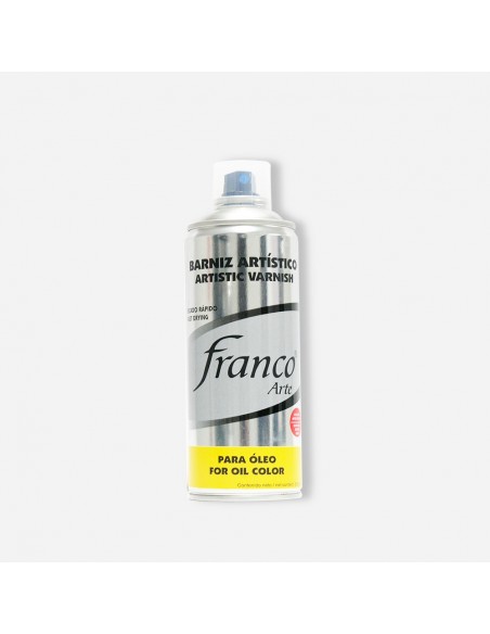 BARNIZ FINAL PARA ÓLEO FRANCO ARTE 300ML, DISPONIBLE EN ACABADO FINAL BRILLANTE O MATE