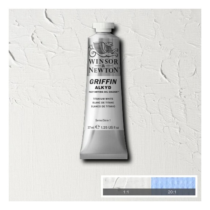 ÓLEO GRIFFIN WINSOR AND NEWTON BLANCO TITANIO 37ML 2