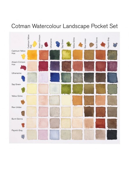 SET ACUARELA COTMAN "PAISAJE" WINSOR AND NEWTON