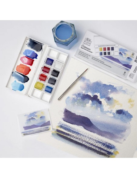 SET ACUARELA COTMAN "CIELOS" WINSOR AND NEWTON