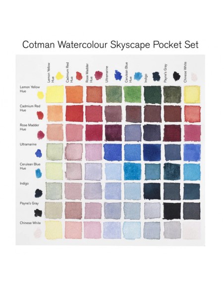 SET ACUARELA COTMAN "CIELOS" WINSOR AND NEWTON