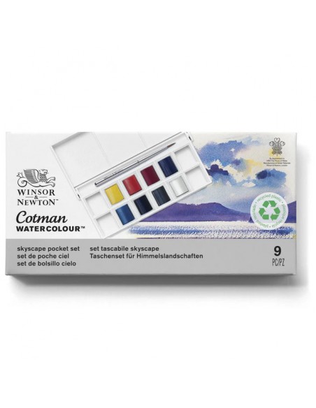 SET ACUARELA COTMAN "CIELOS" WINSOR AND NEWTON