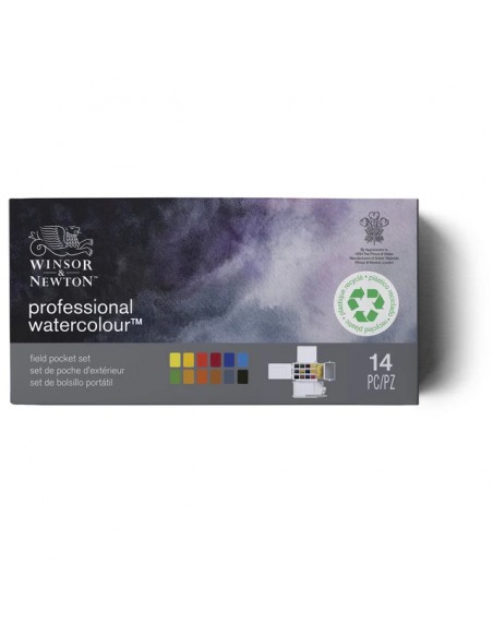 SET ACUARELA DE BOLSILLO CALIDAD ARTISTA WINSOR AND NEWTON