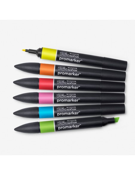 SET MARCADORES PROMARKER WINSOR AND NEWTON VIBRANTES