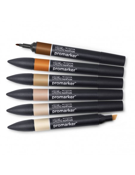 SET MARCADORES PROMARKER WINSOR AND NEWTON TONO PIEL 2