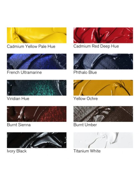 SET WINTON WINSOR AND NEWTON 10 X 21 ML