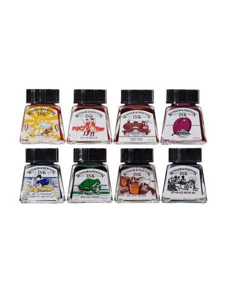 SET TINTA DIBUJO WINSOR AND NEWTON COLECCIÓN "HENRY"