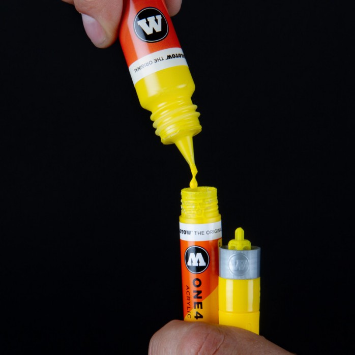 REFILL 30ML MOLOTOW ONE4ALL ACRÍLICO PERMANENTE, VISCOSIDAD BAJA, VARIOS COLORES 2