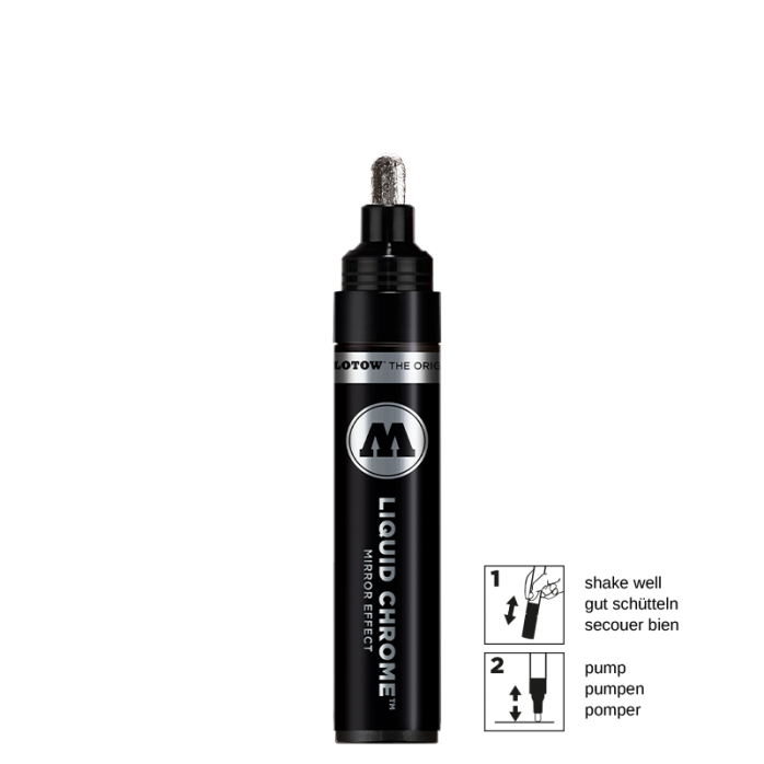MARCADOR CROMO LIQUIDO MOLOTOW LIQUID CHROME 5MM