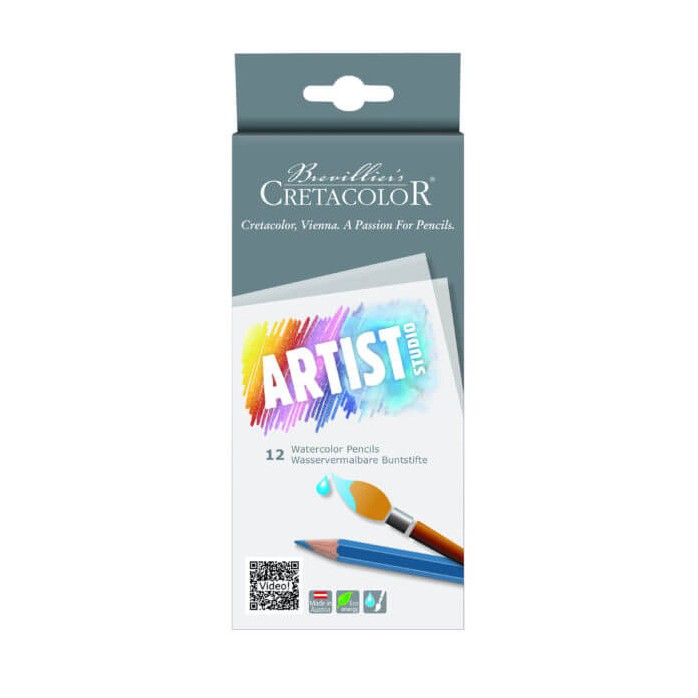 LÁPICES ACUARELABLES CRETACOLOR ARTIST STUDIO X 12