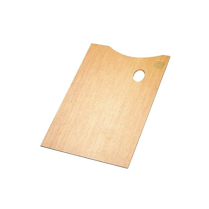 PALETA DE MADERA RECTANGULAR LEFRANC & BOURGEOIS 33 X 22CM 2