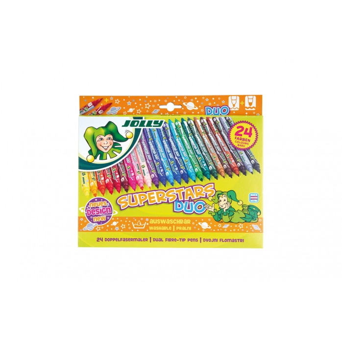 SET MARCADORES SUPERSTARS DUO JOLLY X24