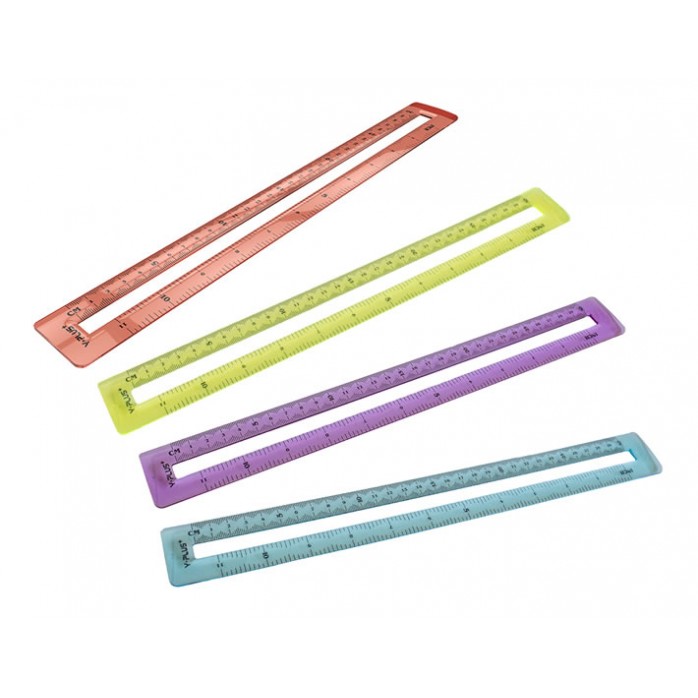 REGLA 30 CM MID Y-PLUS CON VISOR INTERNO 2