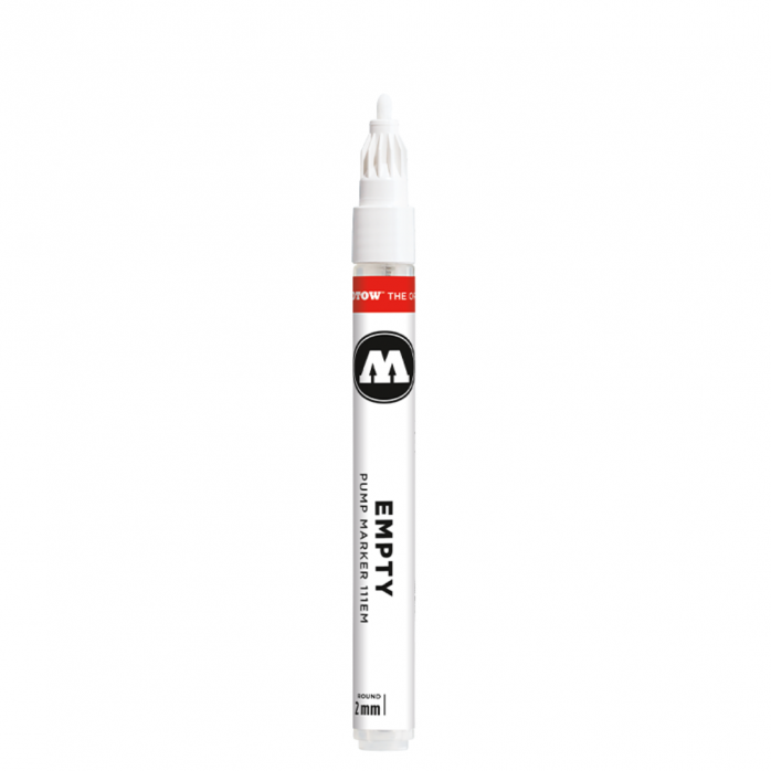 MARCADOR VACÍO MOLOTOW ONE4ALL EMPTY PUMP MARKER 2MM 2