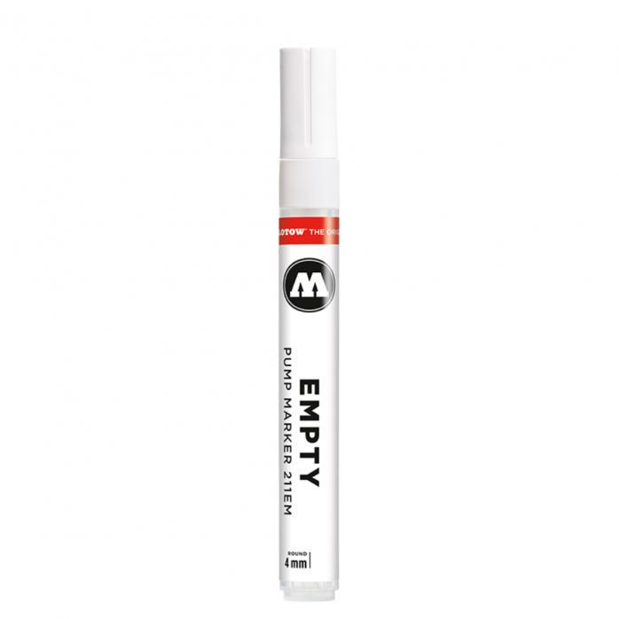 MARCADOR VACÍO MOLOTOW EMPTY PUMP MARKER 4MM