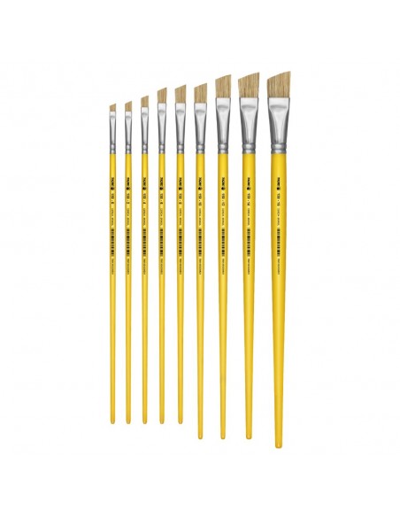 PINCELES TIGRE CERDA BISELADOS, DUROS, MEDIDA DE REF. 150